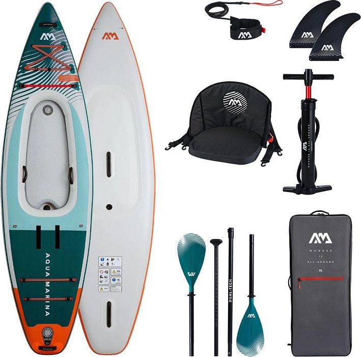 AQUA MARINA CASCADE 11'2 nafukovací kajak a paddleboard - varianta: základní sada