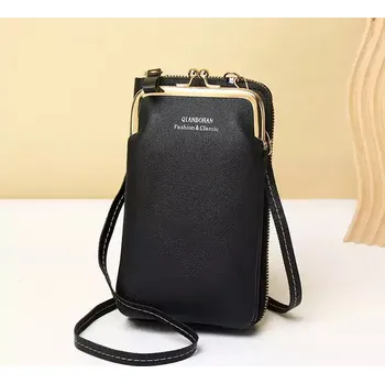 Kabelka Malá módní kabelka přes rameno - Černá