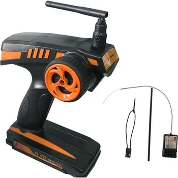 RC vybavení Vysílač Fly Sky FS - GT2 2Ch (originál) 2.4GHz + přijímač GR3E