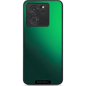 Pouzdro na mobilní telefon Lesklý kryt Mobiwear Glossy - Xiaomi 13T / 13T Pro - G061G Zelený odstín (Prémiové lesklé pouzdro, obal, kryt Mobiwear Glossy na mobil Xiaomi 13T / 13T Pro - G061G Zelený odstín, materiál Plast + TPU silikon - krytí po všech stranách, neošoupatelný potisk