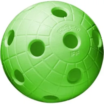 Florbalový míček Florbalový míček UNIHOC CRATER Barva: Zelená