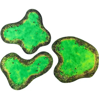 Kosmetická sada Playmats.eu Neoprene 2D terrain set - Toxic Pond