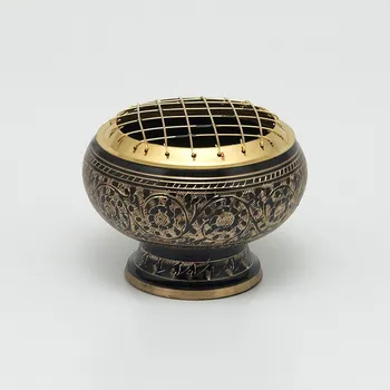 Čajovna Kadidelnice černá tepaná střední