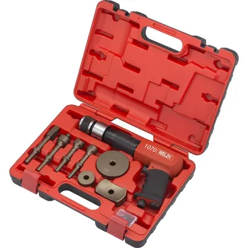 Pneumatické kladivo Pneumatické vibrační kladivo, 6.2 baru, sada 9 dílů, Welzh (Welzh Werkzeug)