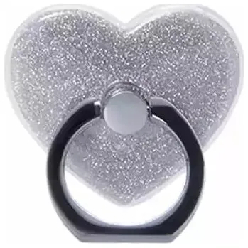 Stojánek na mobil | držák na mobil na prst - A09-Stříbrná