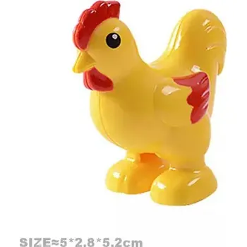 Figurka Figurky ke stavebnici | Farmářská zvířata - Žluté kuře