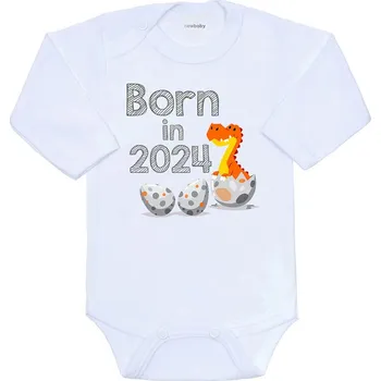 Body s potiskem New Baby Born in 2024 dinosaurus, vel. 86 (12-18m)