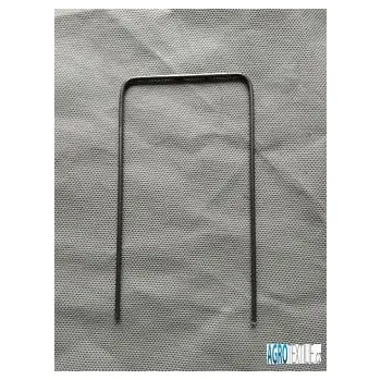 Příslušenství pro zahradní stavbu Ocelová skoba U o průměru 0,3cm,15x7,5x15cm (Ocelová skoba U o průměru 0,3cm, 15x7,5x15cm Cena za kus 2,70Kč bez DPH)