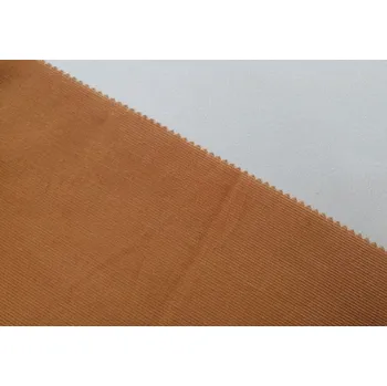 BYTEMA Bavlněná látka Manšestr tenký - camel šíře 140 cm