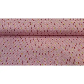 BYTEMA Dekorační látka OYAN růžová šíře 160 cm