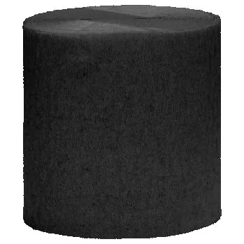 Stuha Krepová stuha v černé barvě