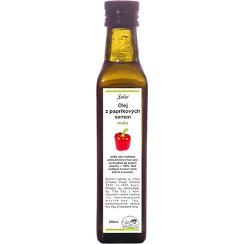 Rostlinný olej Solio Olej z paprikových semen sladký 250 ml