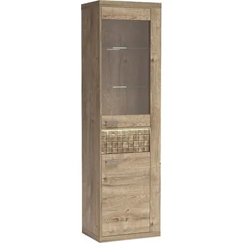 Knihovna Nábytek PEGAS s.r.o. Vitrína NATURAL N4 Ribbeck