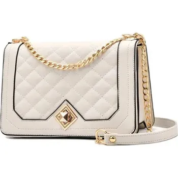 Kabelka Moderní designová kabelka s řetízkovým popruhem (7 barevných variant) Barva: Bílá