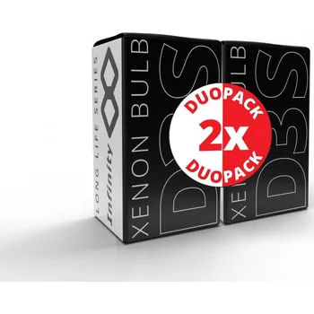 Autodoplněk DuoPack D3S Xenonové Výbojky 4800K s delší životností (long life)