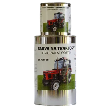 Dámské erotické prádlo U PEPÁNKA s.r.o. BARVY NA TRAKTORY SHIBAURA Originální odstín ČERVENÁ 2-K Polyuretan, SET s tužidlem Velikost: 6,25kg SET