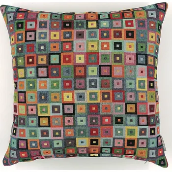 Dekorativní polštářek BYTEMA Gobelínový povlak na polštář KOSTIČKY 45 x 45 cm