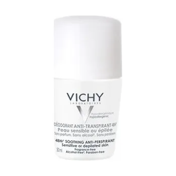 Vichy Antiperspirant 48h pro citlivou nebo depilovanou pokožku roll-on 50ml