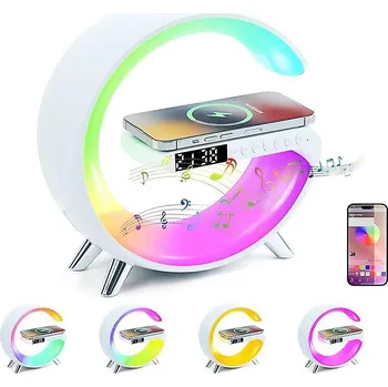 Lampička Multifunkční lampička s bezdrátovým nabíjením telefonu