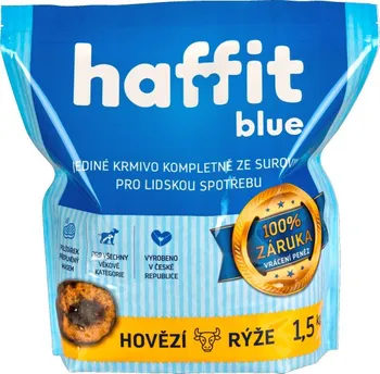 Krmivo pro psa Haffit Blue Dog Beef/Rice 1,5 kg