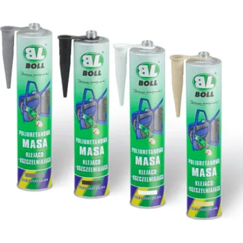 Tmel BOLL Polyuretanová lepící a těsnící hmota bílá 310ml