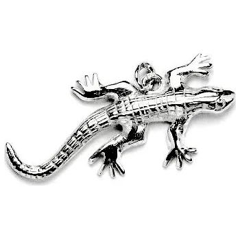 Přívěsek Stříbrný přívěsek ještěrka - P926 (Stříbrná velká ještěrka)