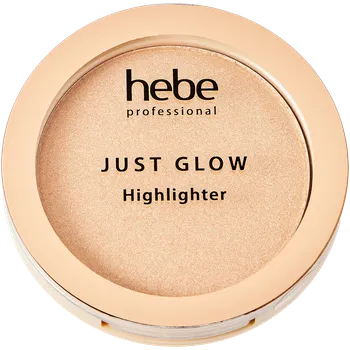 Rozjasňovač Hebe Professional Just Glow Highlighter zlatý rozjasňovač na obličej prosecco, 10 g