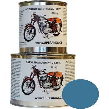 Autolak U PEPÁNKA s.r.o. BARVY NA MOTORKY JAWA Originální 2-K UHS barva M100, RAL 5024 Velikost: 1,5L set
