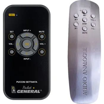 AUDIO ANALOGUE Puccini Settanta - dálkový ovladač duplikát