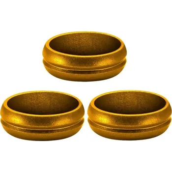 Příslušenství pro šipky Kroužky Mission F-Lock Rings Flight Lock Gold