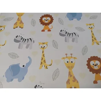 BYTEMA Dekorační látka 10027-02 ZOO 150 cm