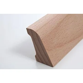 Podlahová lišta NOVÁK Vzorek - podlahová soklová lišta 40x20 smrk surový V-FK S4020 SM
