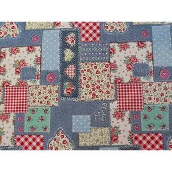 ubrus BYTEMA Gobelínový ubrus,šál Vintage patchwork 33x45 cm