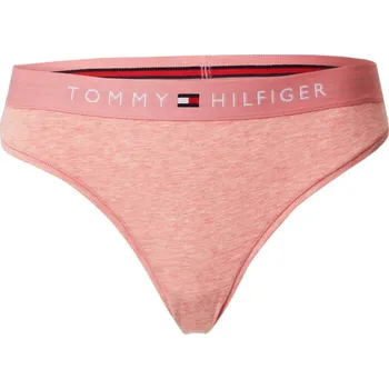 Dámské spodní prádlo TOMMY HILFIGER DÁMSKÁ TANGLA THONG (EXT SIZES) PINK UW0UW04146 U02 Velikost: M