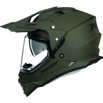 Helma na motorku přilba N312, NOX (zelená matná, vel. 2XL)