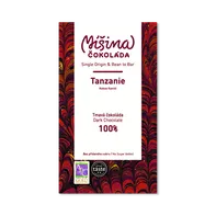 Míšina čokoláda Tmavá 100% Tanzanie 50 g