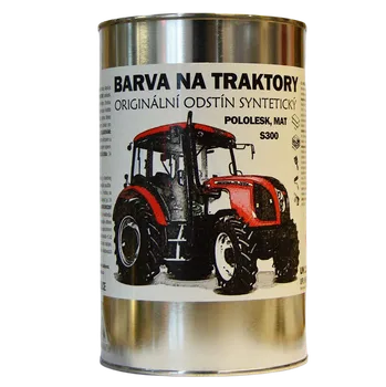 barva na kov U PEPÁNKA s.r.o. BARVY NA TRAKTORY Originální odstín RAL 9005 pololesklá, Syntetická Velikost: 5kg