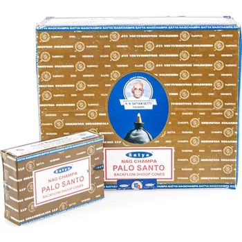 Vonná tyčinka Indické františky Backflow Satya Palo Santo