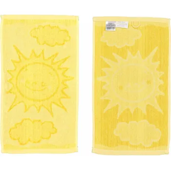 Ručník DekorTextil Ručník froté pro děti Sluníčko - žluté