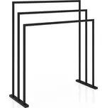 Decor Walther, Stojan na ručníky Classic trojitý černý matný - Formadore