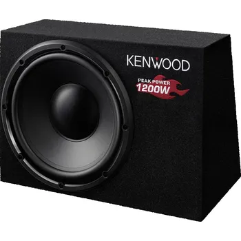 Reproduktor do auta Kenwood KSC-W1200B pasivní subwoofer do auta 1200 W