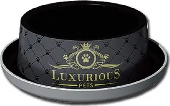 miska pro kočku Tommi Luxurious 2 miska černá 735 ml