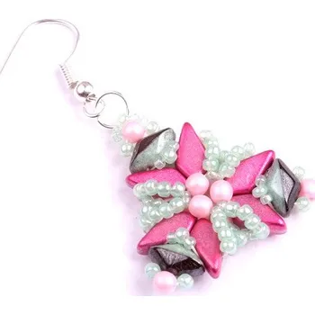 Korálek Náušnice Riginos č. 1293 - stavebnice