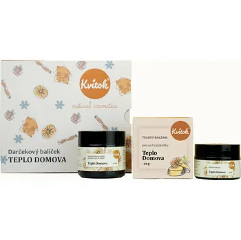 Kosmetická sada Kvitok Teplo domova kosmetický balíček