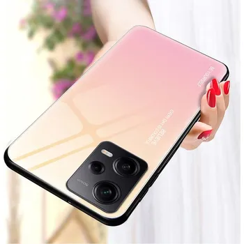 Pouzdro na mobilní telefon Obal Na Xiaomi Redmi Note 12 Pro 5G Barva: Žluto-Růžová