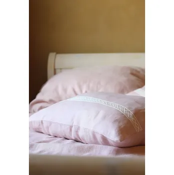 Povlečení Glara 100 % lněný povlak na polštář s krajkou 70x90 cm 974264