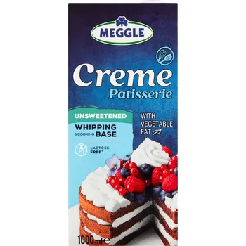 Creme patisserie neslazená - Meggle 1000ml