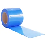 PVC závěs do dveří modrý 200 x 1,6 mm…