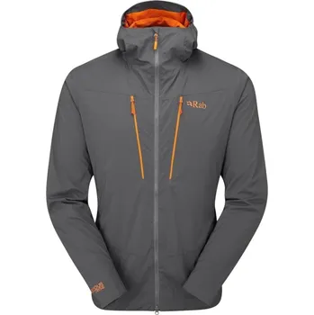 Pánská větrovka Bunda RAB VR Alpine Light Barva: Graphene, Velikost: M