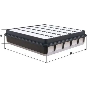 Vzduchový filtr Vzduchový filtr MAHLE LX 5055